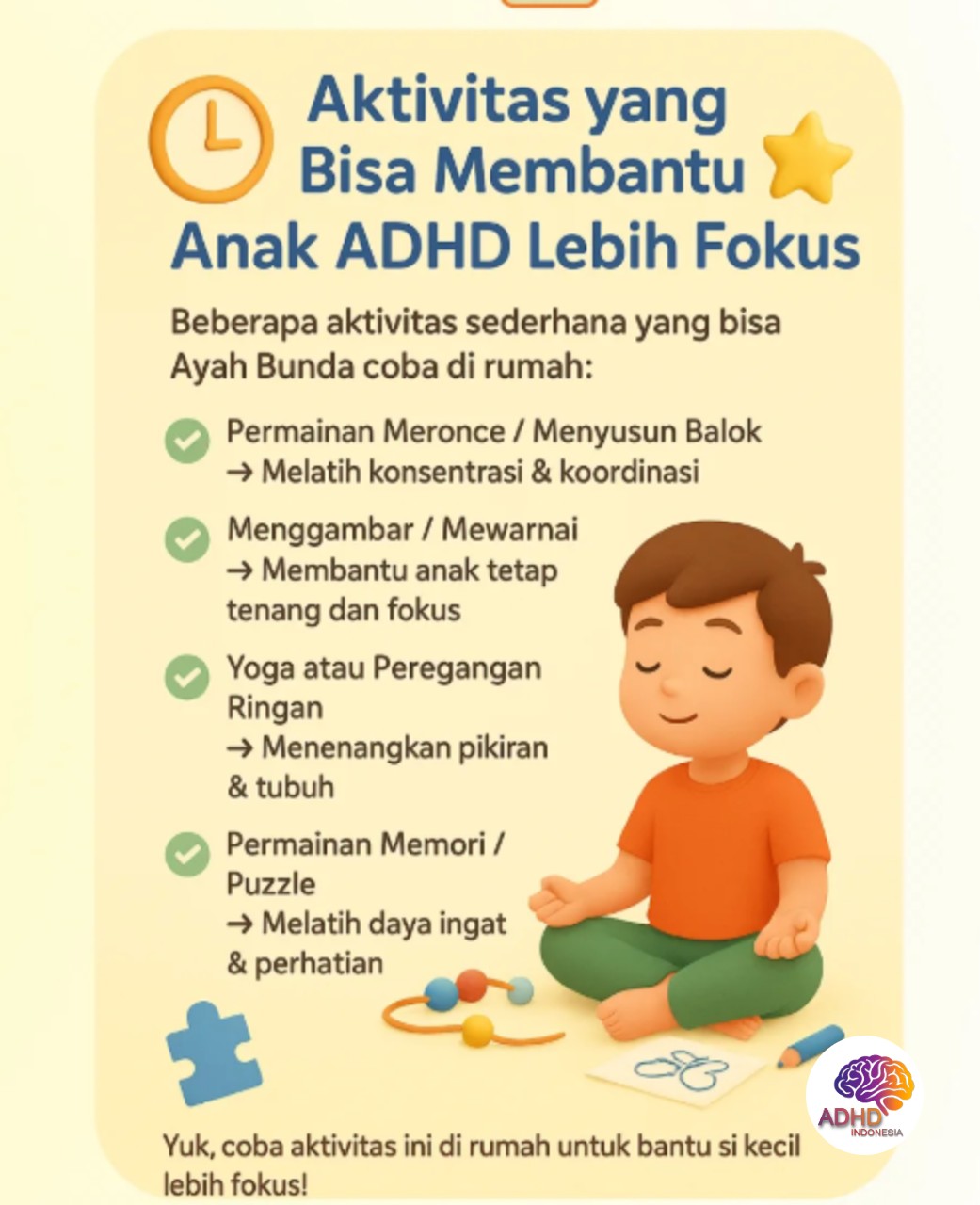 Pendekatan Edukatif yang Tepat untuk Anak ADHD di Kota Nabire
