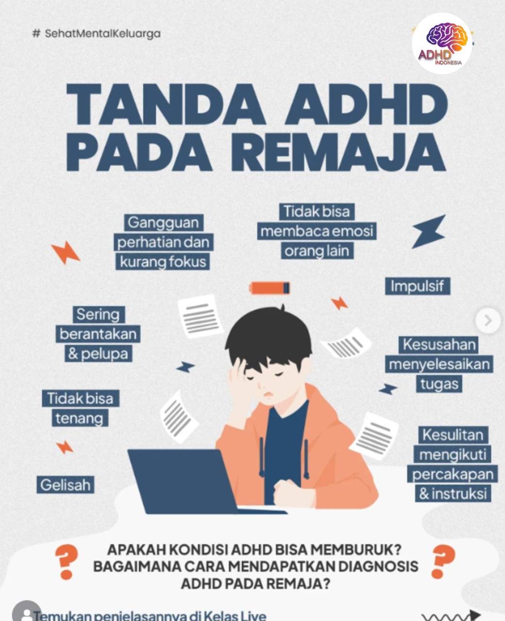 Screening ADHD Non-Diagnostik: Edukasi Awal bagi Orang Tua di Kota Nabire